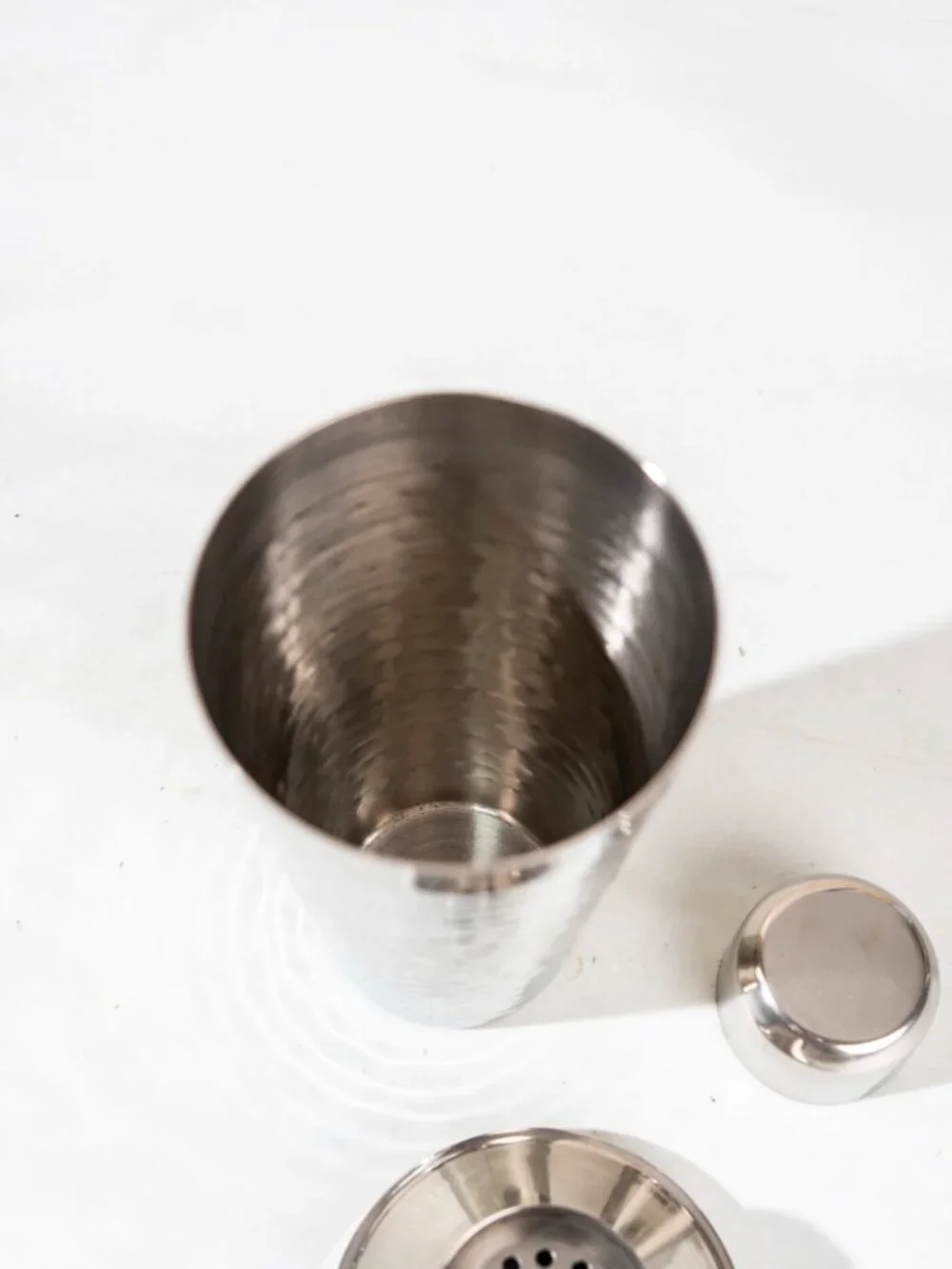 Silver Metal Cocktail Shaker